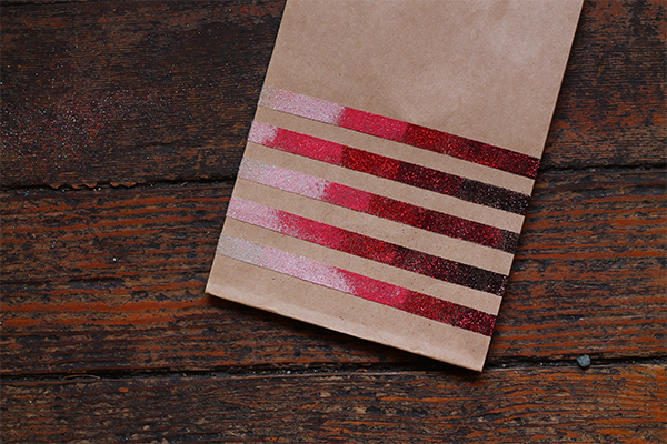Valentines Ombre Glitter Washi Tape DIY from Squirrelly Minds